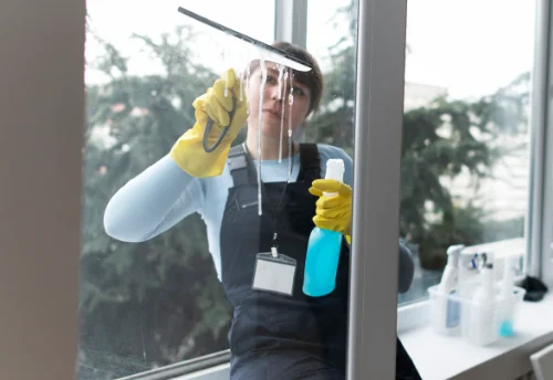 Nettoyage de vitres intérieures et extérieures à Trémeur